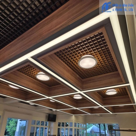 ฝ้าตะแกรงอลูมิเนียม (CELL CEILING) cell ceiling  ฝ้าตะแกรงอลูมิเนียม  ฝ้าเพดานภายในอาคาร  ฝ้าเพดาน  อลูมิเนียม  ฝ้าอลูมิเนียม  aluminium  ฝ้าเพดานภายนอกอาคาร 