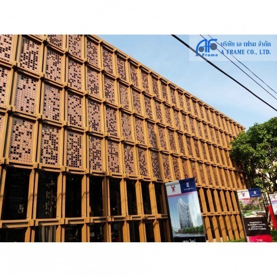 อลูมิเนียมฉลุลาย / ตัดโลหะด้วยแสงเลเซอร์ (Laser Cutting) ตัดโลหะด้วยแสงเลเซอร์  laser cutting  อลูมิเนียมฉลุลาย 