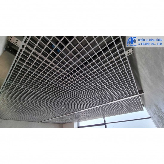 ฝ้าตะแกรงอลูมิเนียม (CELL CEILING) - บริษัท เอ เฟรม จำกัด - cell ceiling  ฝ้าตะแกรงอลูมิเนียม  ฝ้าเพดานภายในอาคาร  ฝ้าเพดาน  อลูมิเนียม  ฝ้าอลูมิเนียม  aluminium  ฝ้าเพดานภายนอกอาคาร 