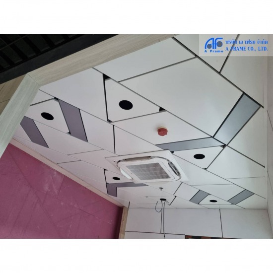 ฝ้าเพดานรูปทรงลูกคลื่น (WAVE CEILING) - บริษัท เอ เฟรม จำกัด - WAVE CEILING  ฝ้าเพดานรูปทรงลูกคลื่น  ฝ้าเพดานลูกคลื่น  ฝ้าเพดานทรงลูกคลื่น  ฝ้าเพดานอลูมิเนียม  ฝ้าเพดาน  ฝ้าเพดาน3D 