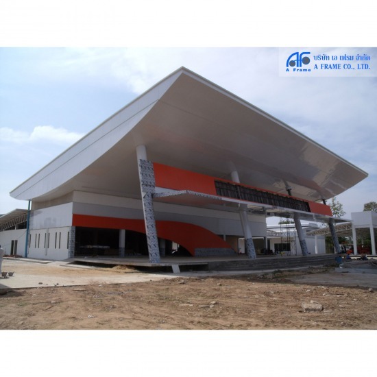 FACADE / CLADDING / ดัดโค้งแผ่นอลูมิเนียมคอมโพสิต - บริษัท เอ เฟรม จำกัด - แผ่นอลูมิเนียมคอมโพสิต  อลูมิเนียมคอมโพสิต  ดัดโค้งแผ่นอลูมิเนียมคอมโพสิต  ดัดโค้ง 